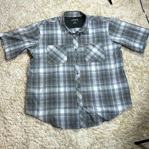 Orvis Sporting Men's Short Sleeve Sleeve Button Up Shirt, Size XXL